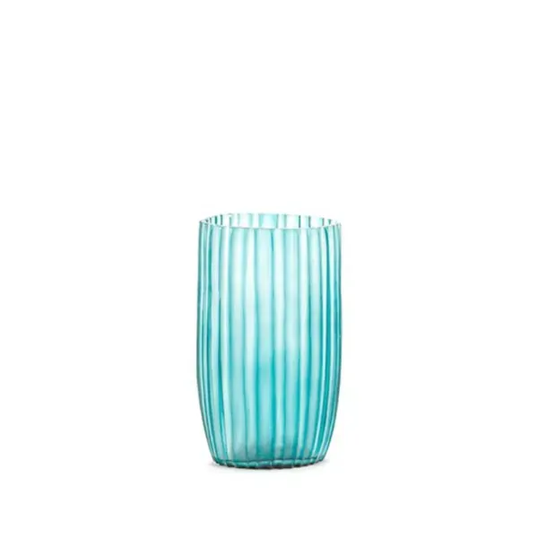 Ваза Siena L clear/petrol