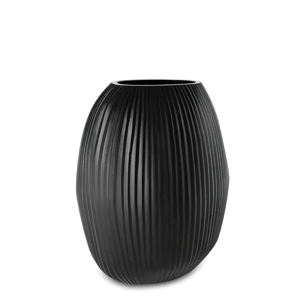 Ваза Nagaa L clear/black