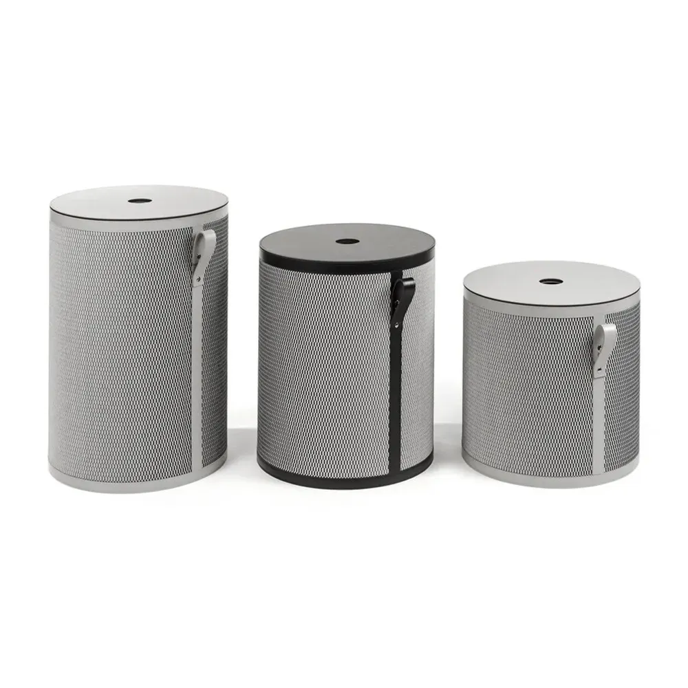 Nadia round basket Grey фото 3