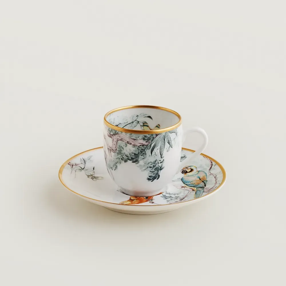 Coffee cup and saucer Carnets d’Equateur фото 1