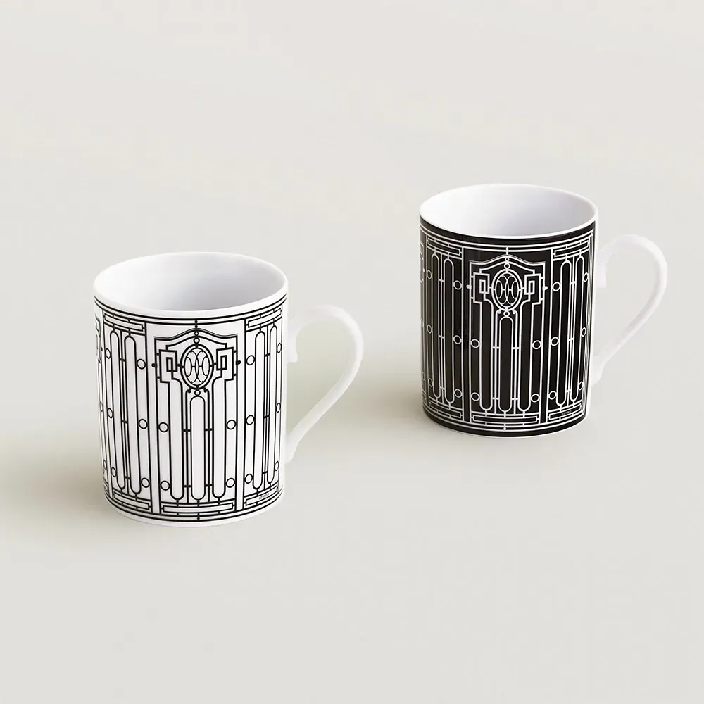 H Deco set of 2 mugs (n°1 and 2) фото 1