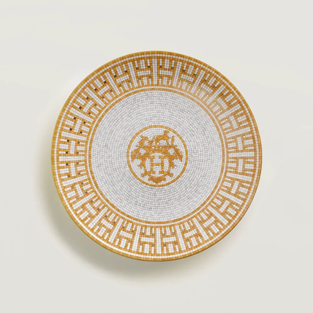 Dessert plate Mosaïque au 24 Gold фото 1