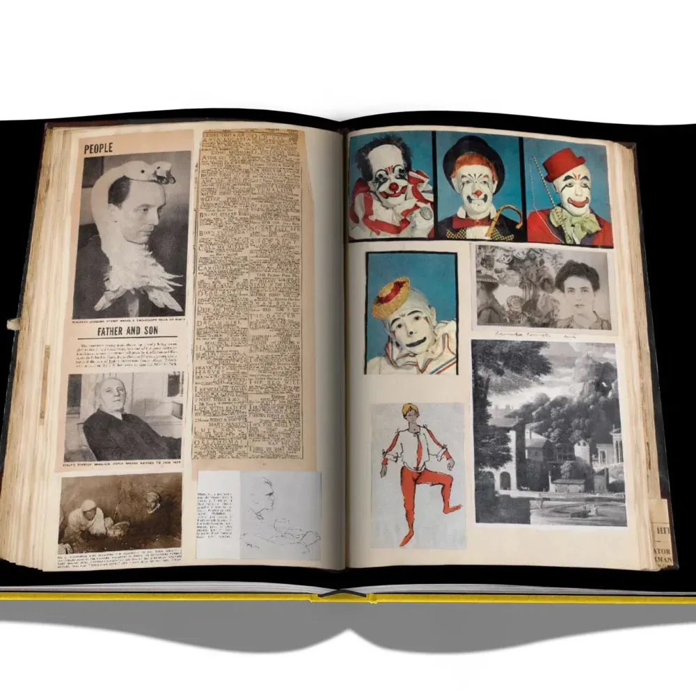 Книга Cecil Beaton: The art of the Scrapbook фото 8