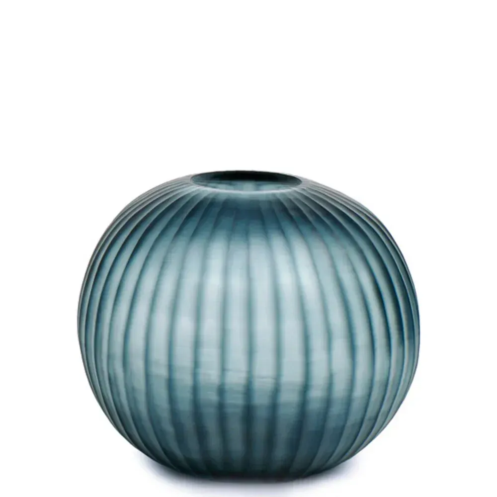 Ваза GOBI ROUND Ocean Blue/Indigo фото 1