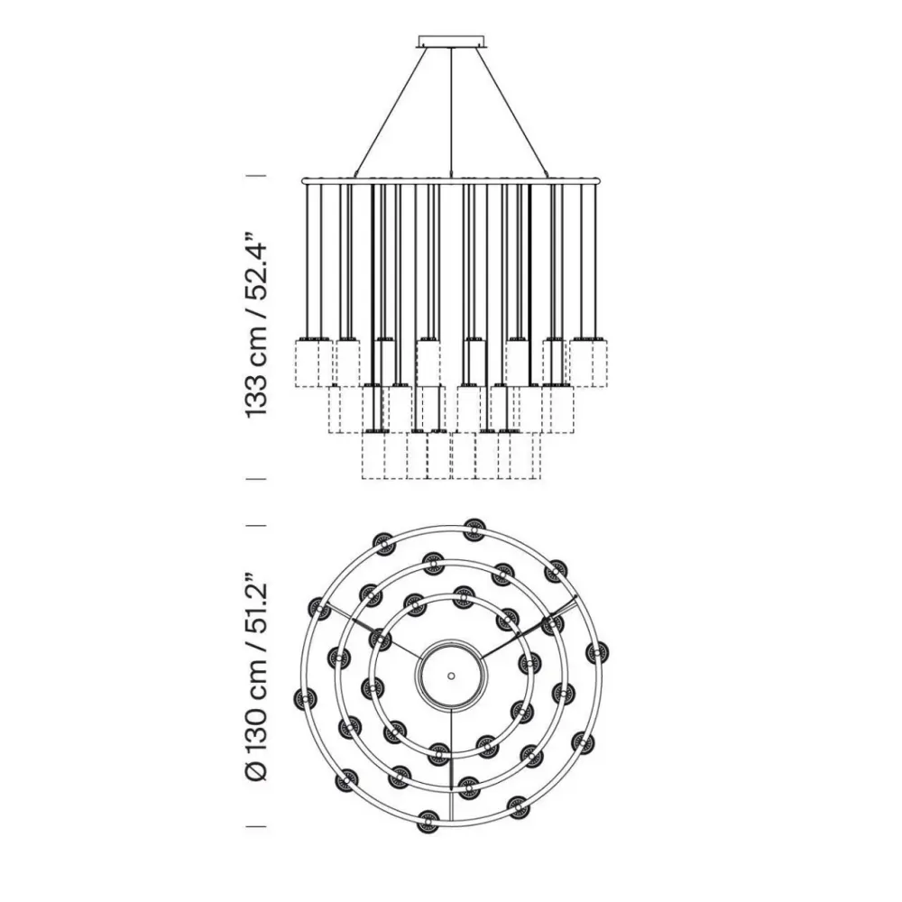 Люстра Cirio Chandelier 30 фото 4
