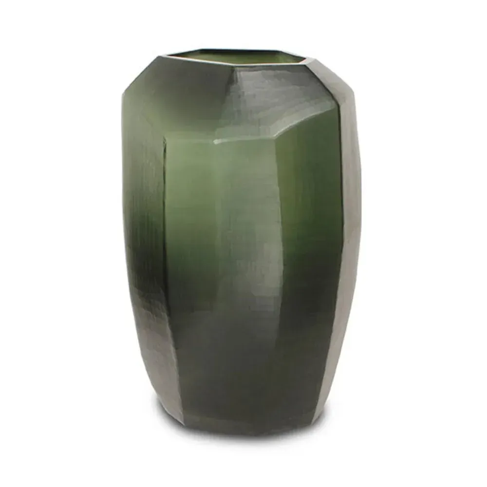 Ваза Cubistic Tall Black Steel Grey фото 1