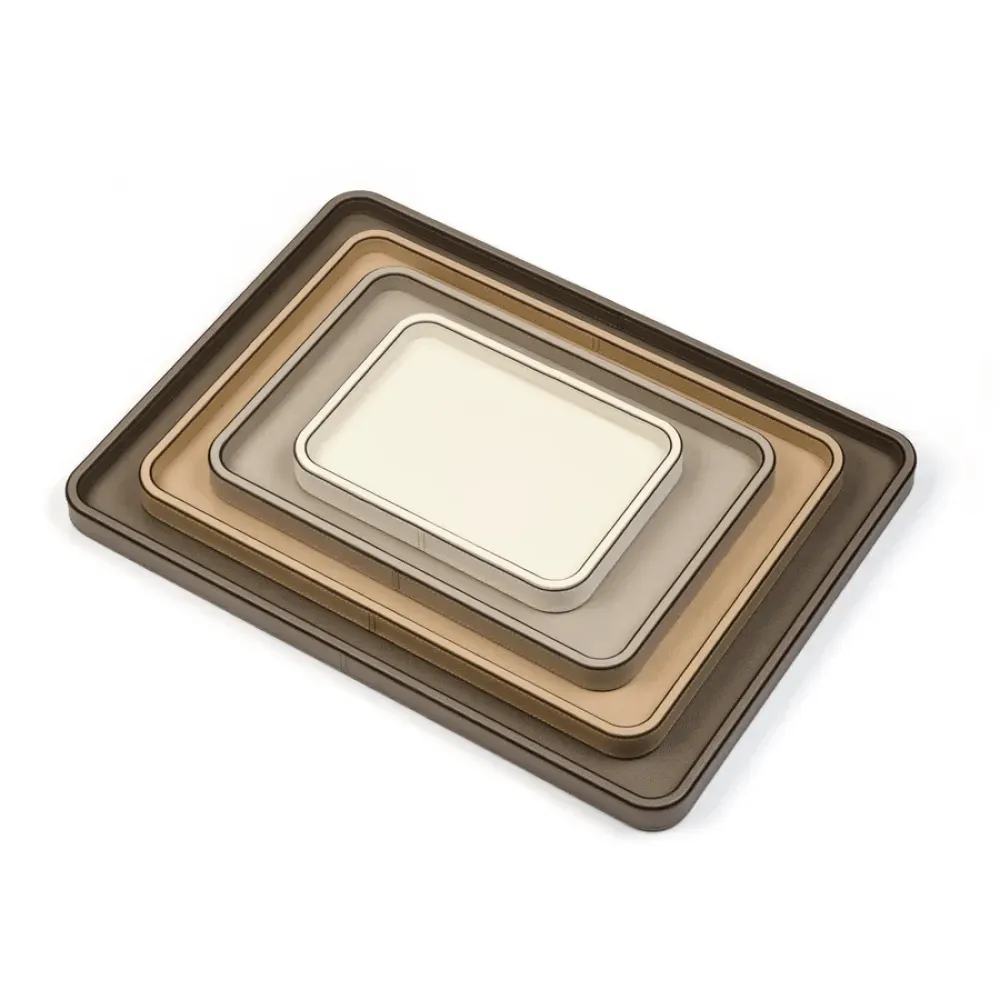 Поднос Jane Taupe 34,7×24×2,8 фото 1