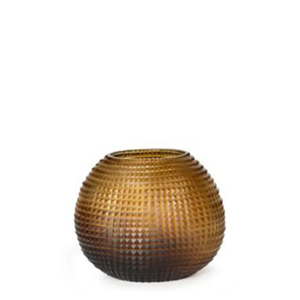 Ваза Somba S Clear/Dark Brown фото 1