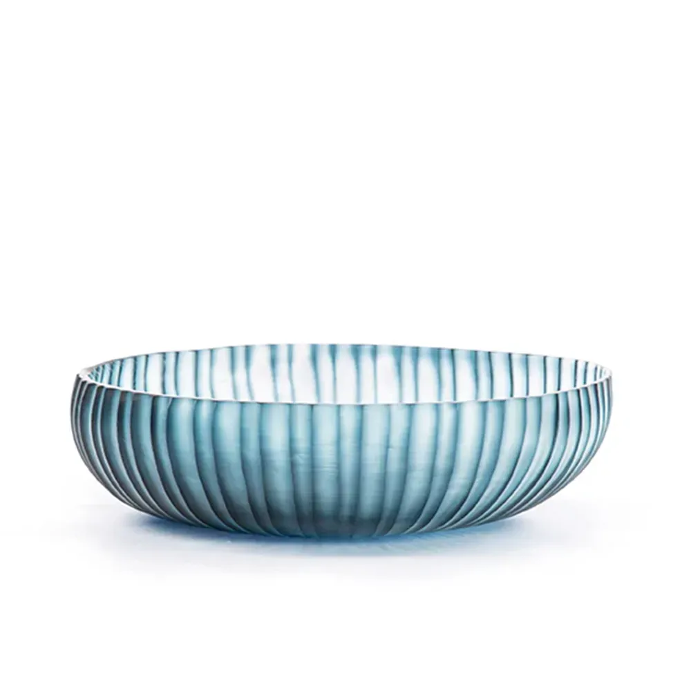 Vase Maggia Bowl L ocean blue/indigo фото 1