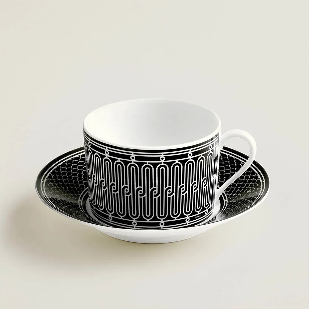 Чашка для сніданку з блюдцем H DECO фото 1