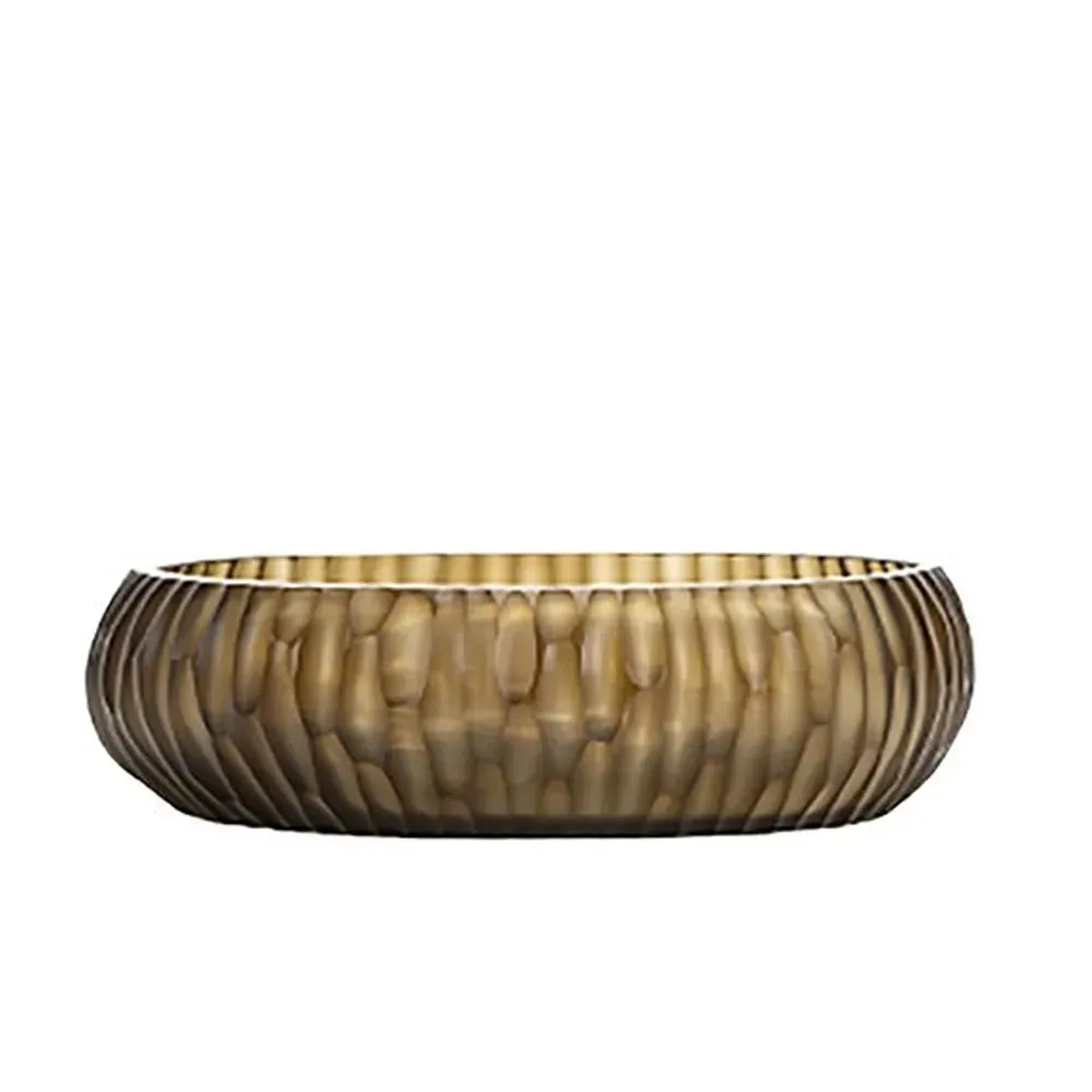 Vase Clemente Bowl smokegrey/dark smokegrey фото 1
