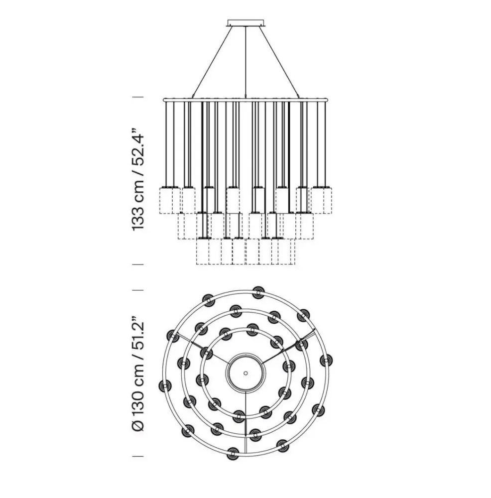 Люстра Cirio Chandelier 30 фото 4