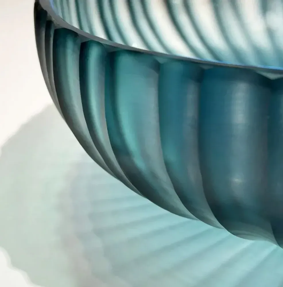 Vase Maggia Bowl М ocean blue/indigo фото 3